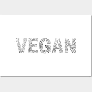 VEGAN Flow - Hand Lettered Original Artwork Posters and Art